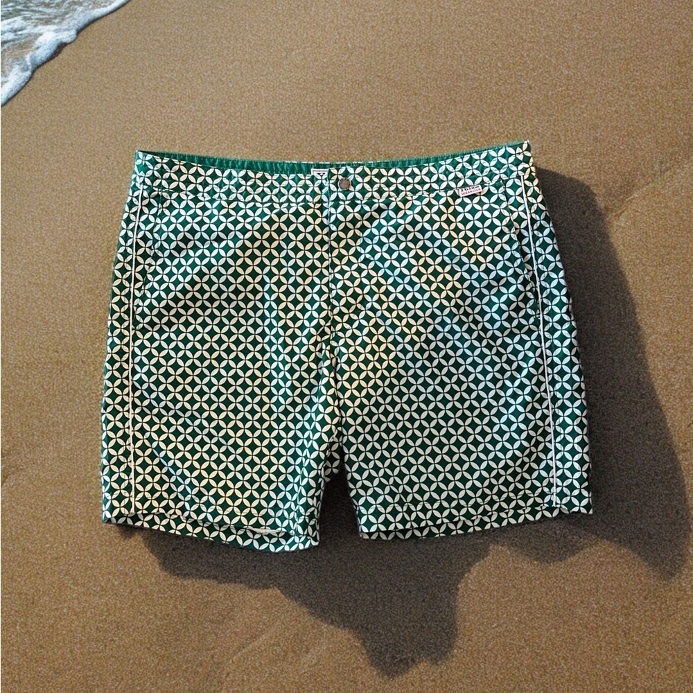 Ibiza Men’s Swim Trunks, 7” Length. Size 34. - Picture 3 of 5